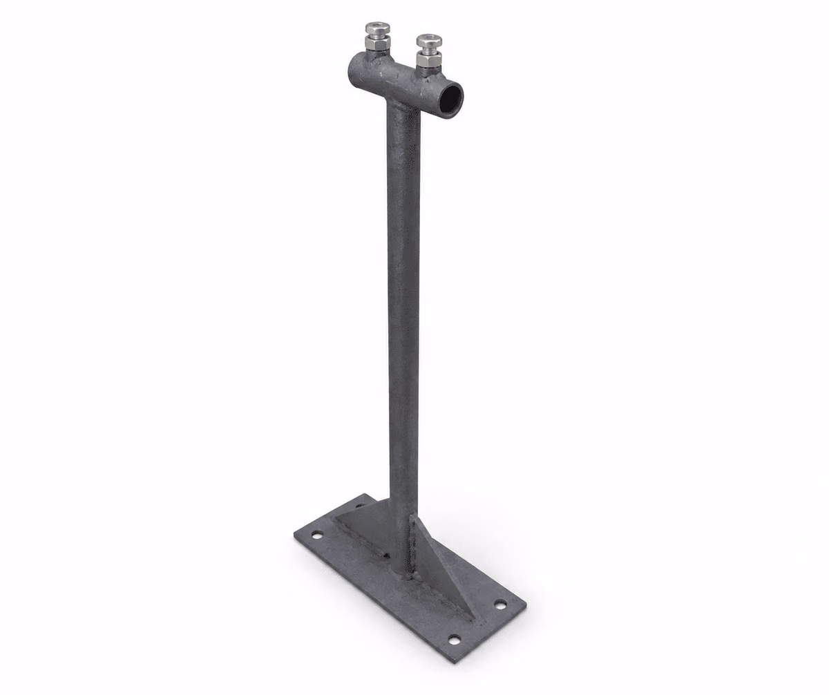 Держатель мачты молниеприёмника к стене STZ04018SP